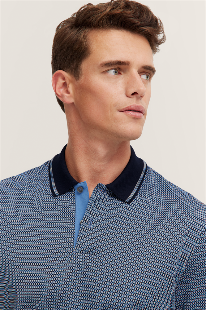HERREN POLO 1/2 ARM - 75111C 8150