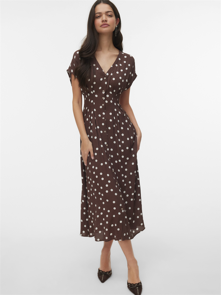 VMELISA SL PLEAT SHIRT 7/8 DRESS WV - 10348019