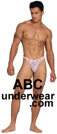 Men's Bikini with Hearts XL