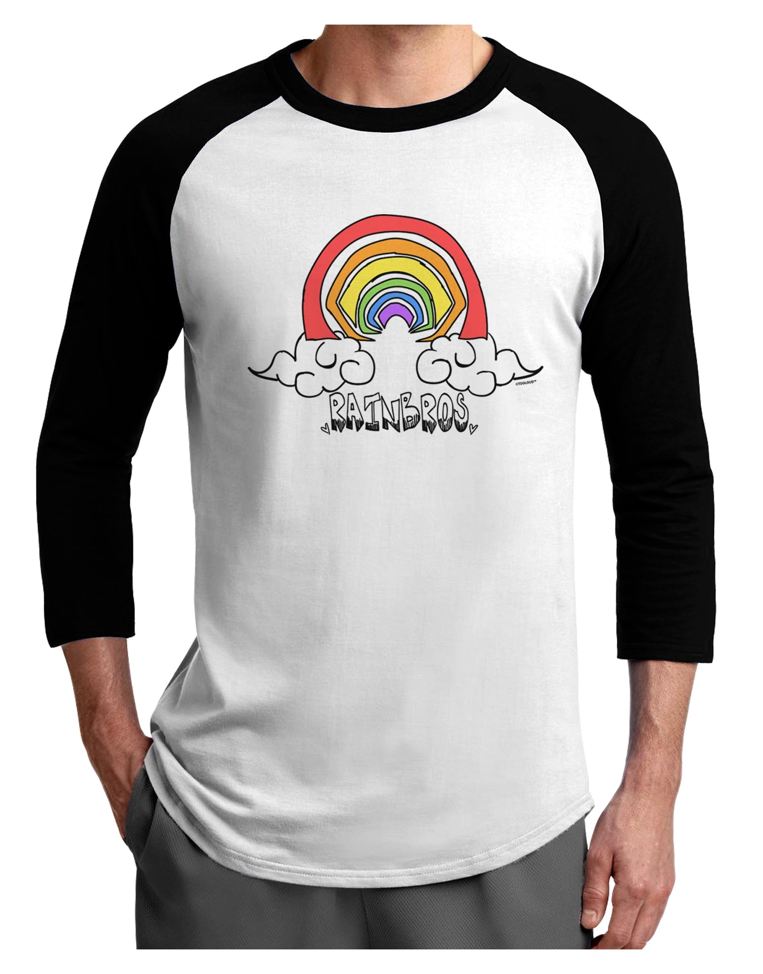 RAINBROS Adult Raglan Shirt