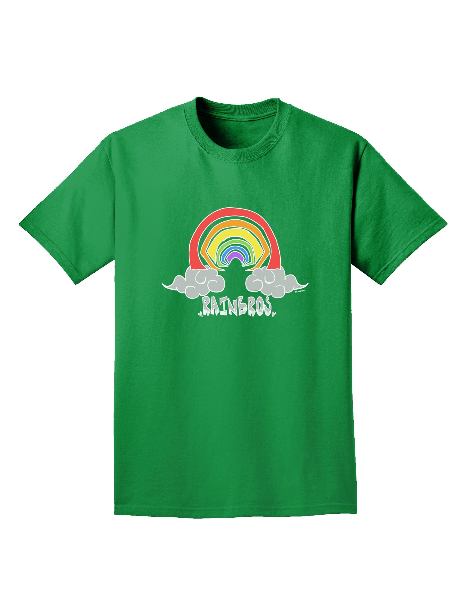 RAINBROS Dark Mens Adult Dark T-Shirt