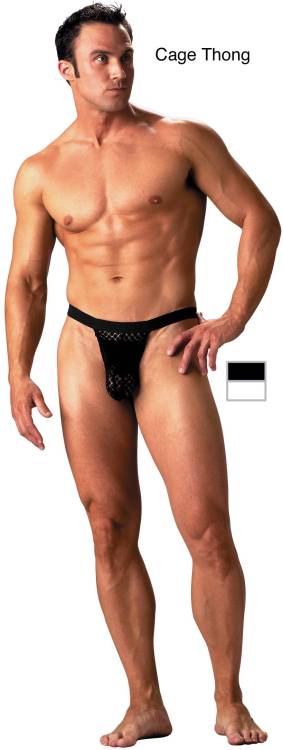 Seductive Cage Net Thong - Unleash Your Inner Confidence