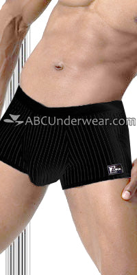 Striped Lycra Boxer Brief Closeout