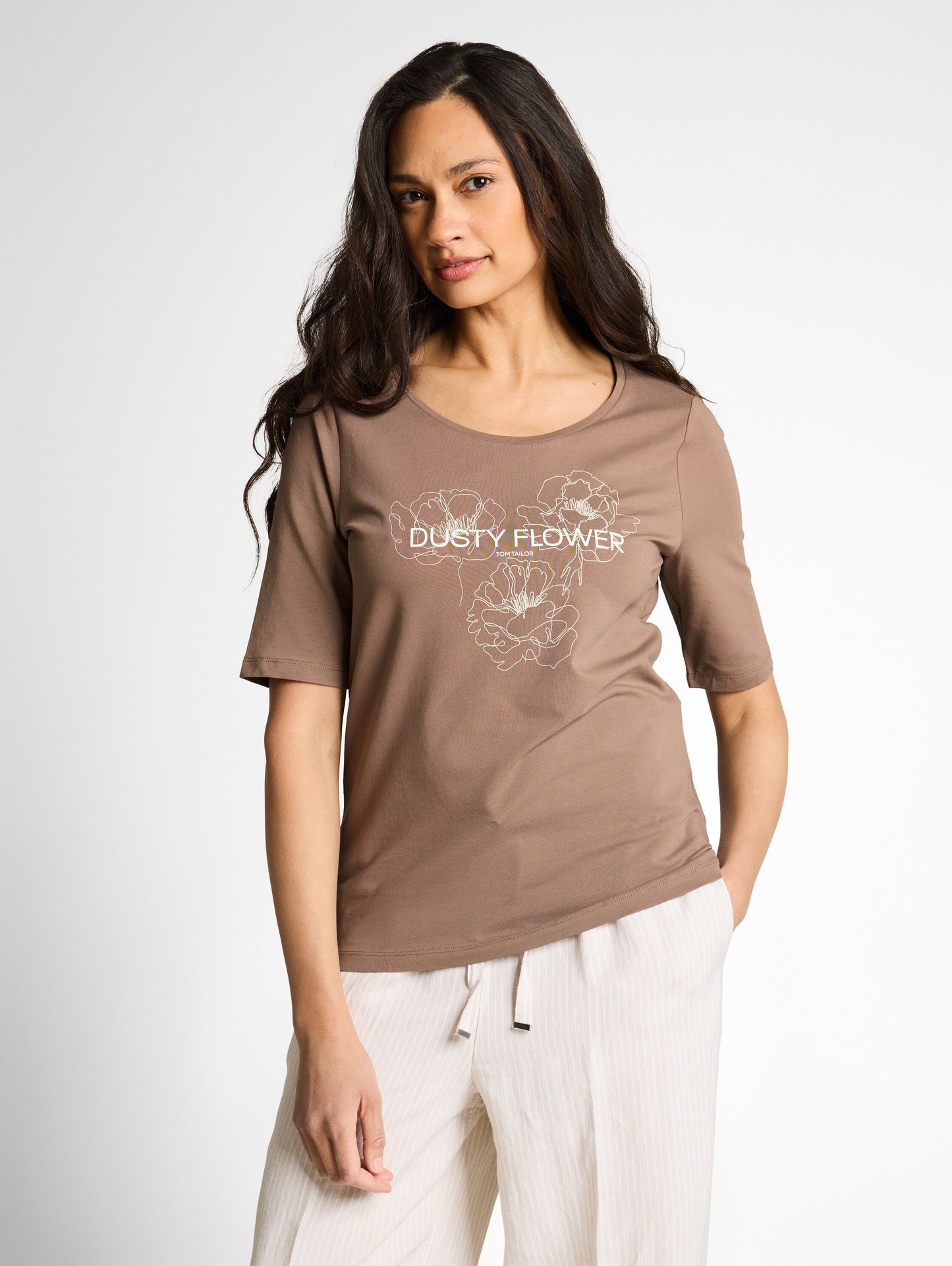 T-shirt crew neck with print - 1050457