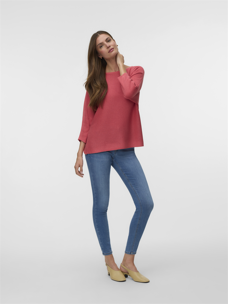 VMNORA 3/4 BOATNECK BLOUSE NOOS - 10281013