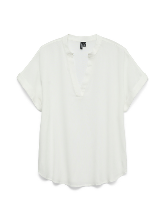 VMBEAUTY SS TOP WVN NOOS - 10279697