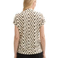 T-shirt alloverprint v-neck - 1047065