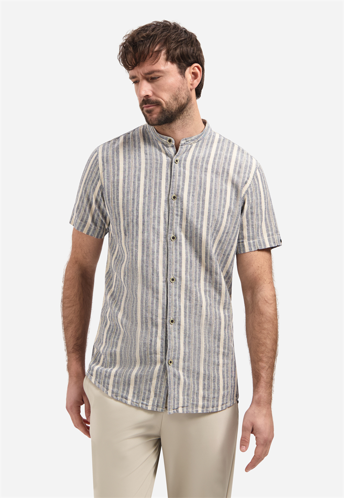 Shirt Short Sleeve Yarn Dyed Dobby - 31460255