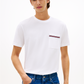 GLOBAL STRIPE PIQUE POCKET TEE - MW0MW42397