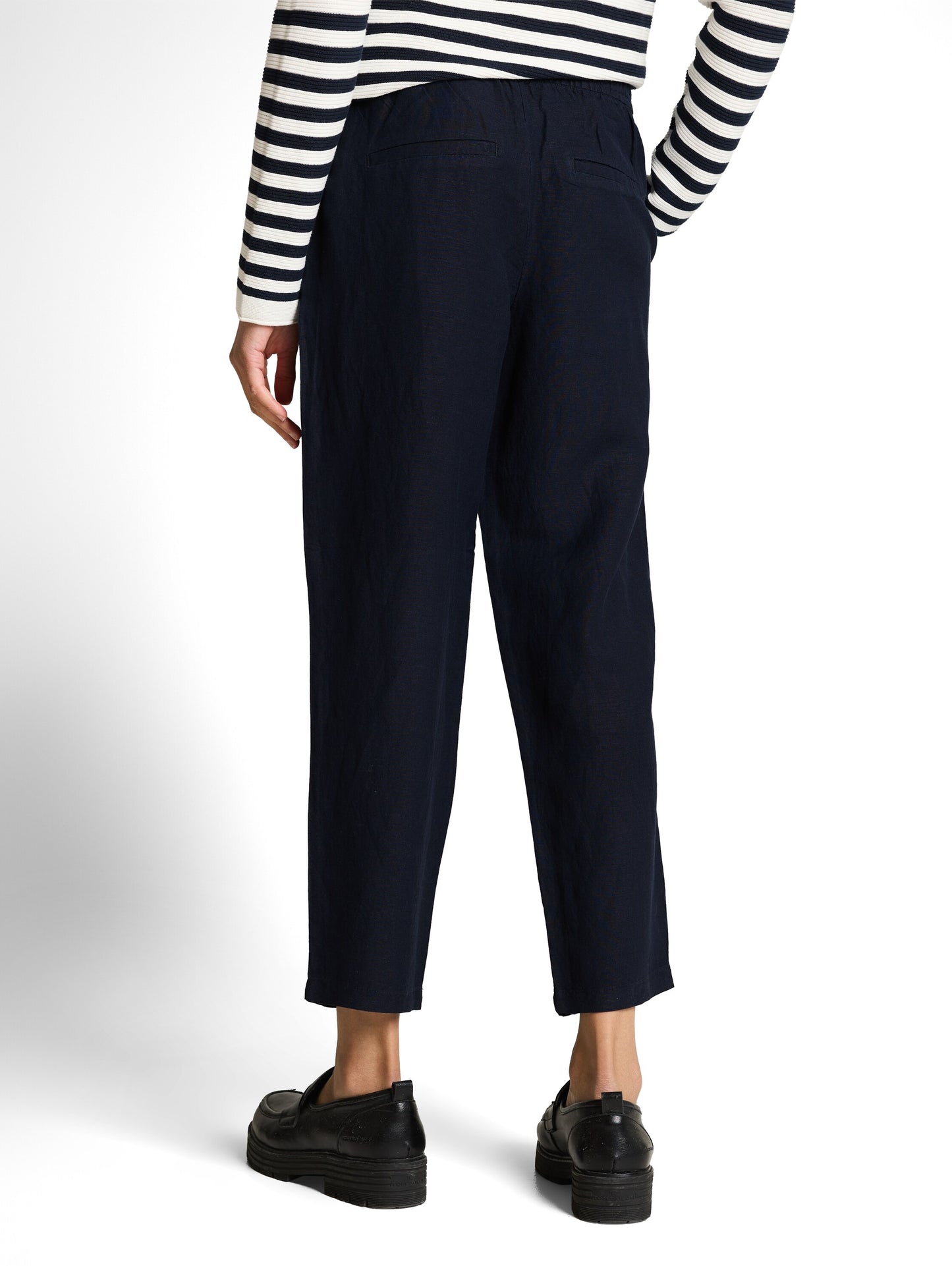 loose fit linen pants - 1049992