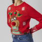 VMNEWFROSTYDEER LS O-NCK BLOUSE XMA - 10292636