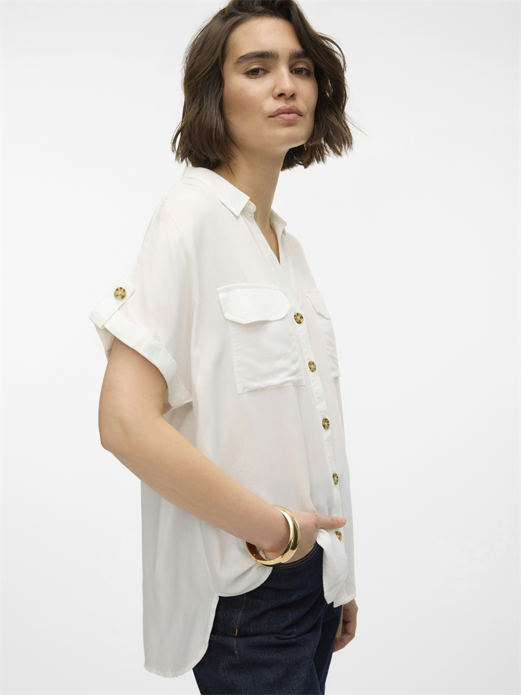 VMBUMPY SS SHIRT WVN NOOS - 10310139