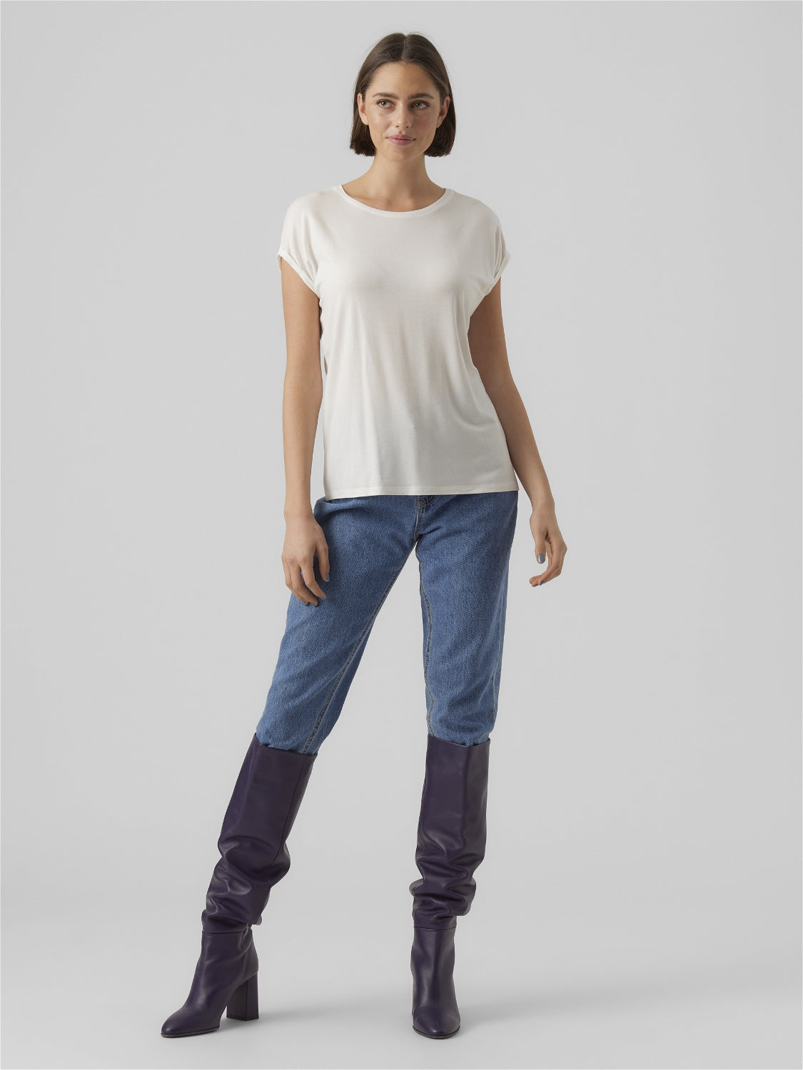 VMAVA PLAIN SS TOP JRS NOOS - 10284468