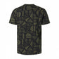 T-Shirt Crewneck Allover Printed Sl - 20350426
