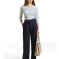 T-shirt boat neck stripe - 1050415