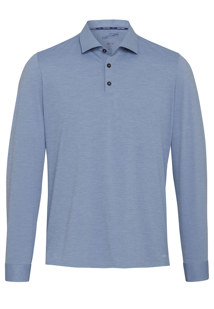 Pure Functional Polo slim fit Lang - D51305-91935