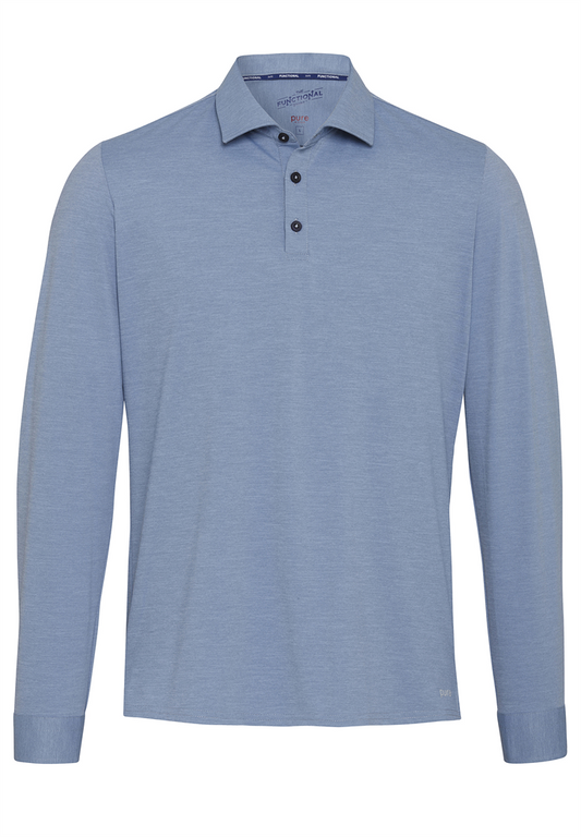 Pure Functional Polo slim fit Lang - D51305-91935