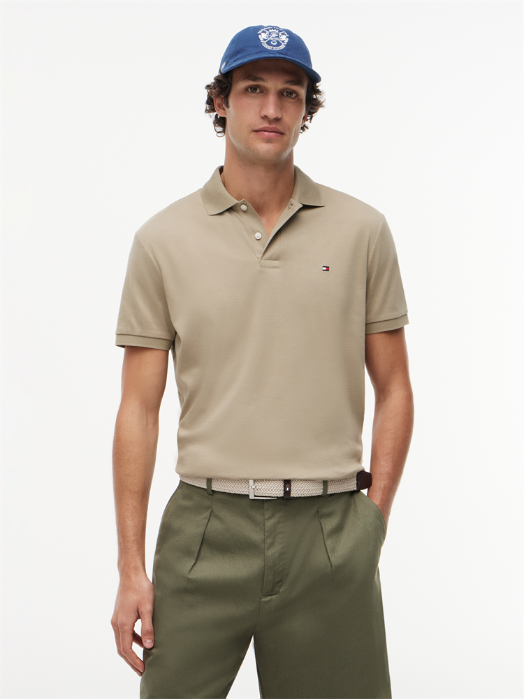 LIQUID COTTON REG SEASONAL POLO - MW0MW39994
