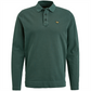 Long sleeve polo pique garment dye - PPS2308801