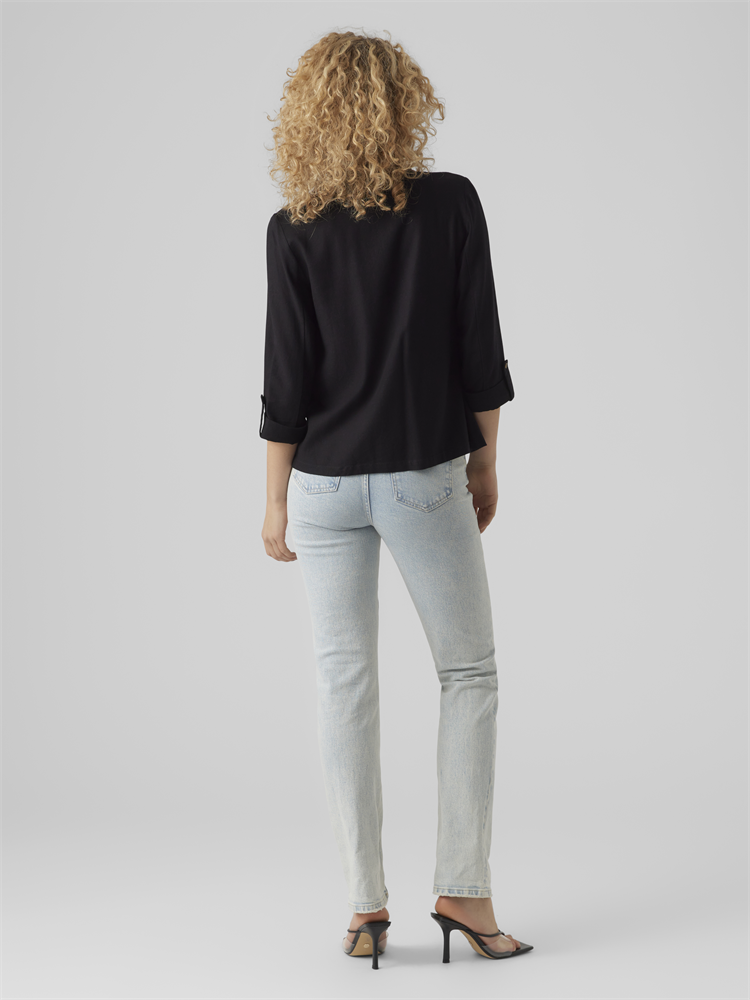 VMJESMILO 3/4 LOOSE BLAZER WVN NOOS - 10279700