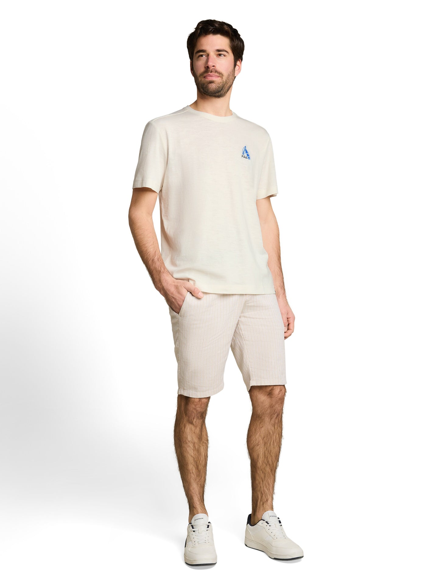 embroidered t-shirt - 1051496