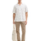 printed viscose linen shirt - 1045110