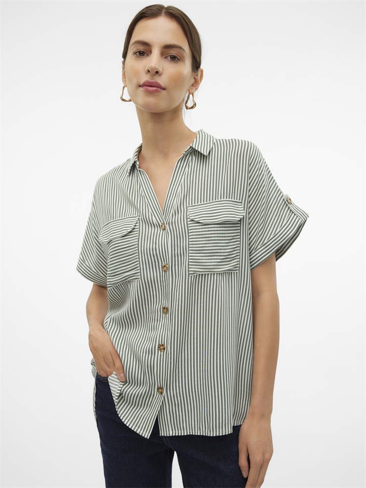 VMBUMPY SS SHIRT WVN NOOS - 10310139
