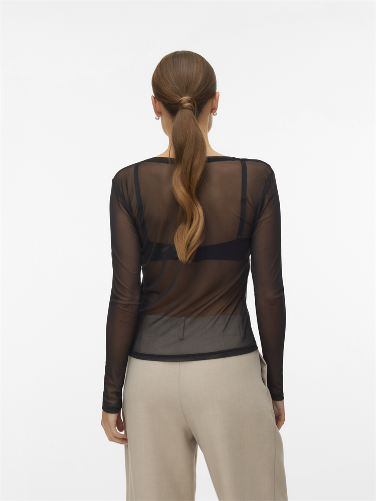 VMLOVA LS MESH TOP JRS NOOS - 10340014