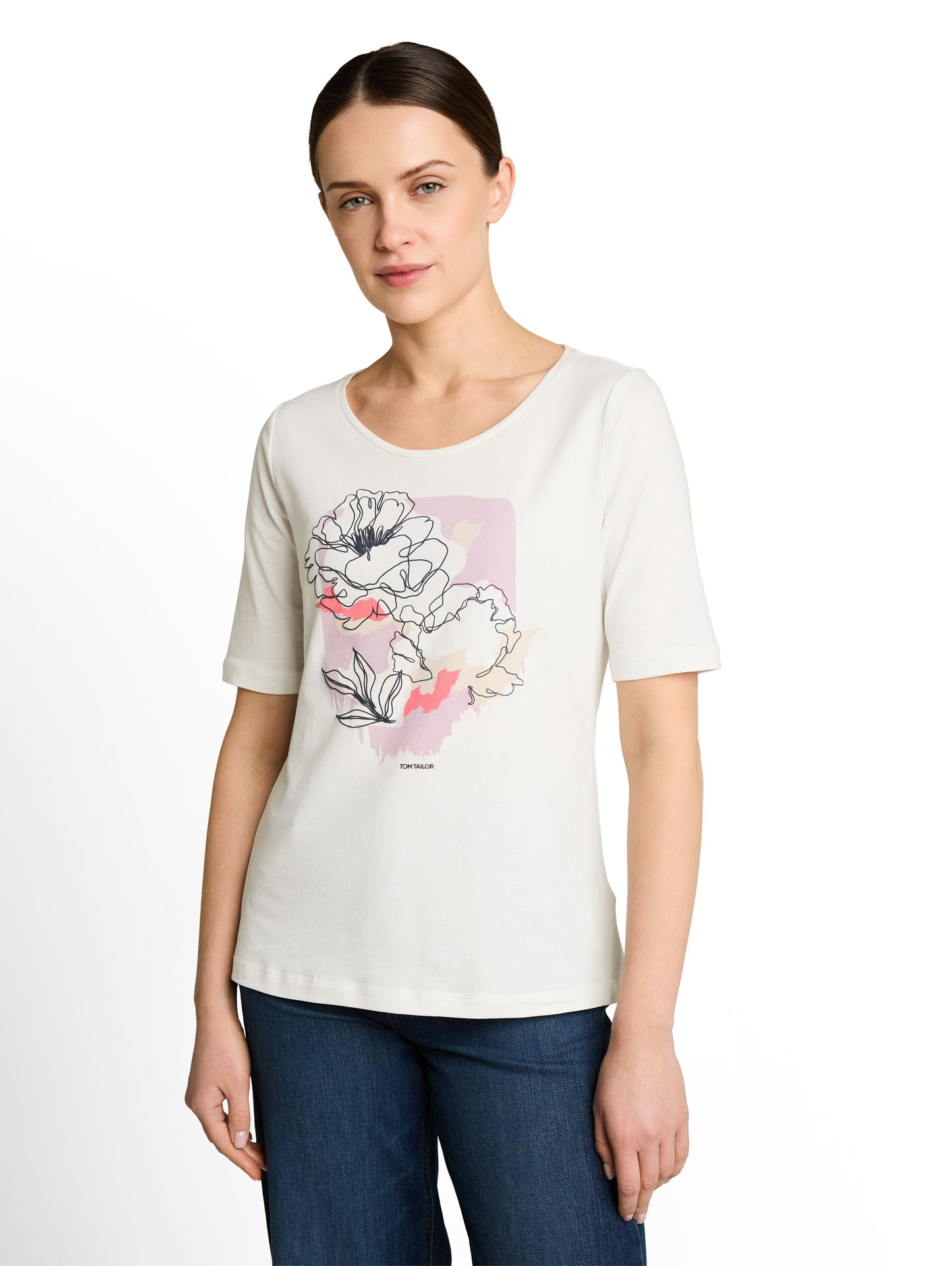 T-shirt crew neck with print - 1050457