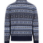Zip Troyer, Jacquard, Lambswool*RWS - 1510365