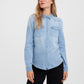 VMMARIA LS DENIM SLIM SHIRT MIX NOO - 10277523