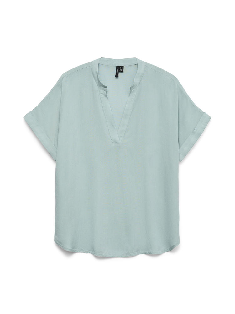 VMBEAUTY SS TOP WVN NOOS - 10279697