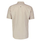 Shirt Short Sleeve Solid With Linen - 27480321SN