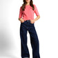 knit shortsleeve crewneck swea - 1050787