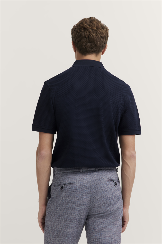 HERREN POLO 1/2 ARM - 75104C 8150
