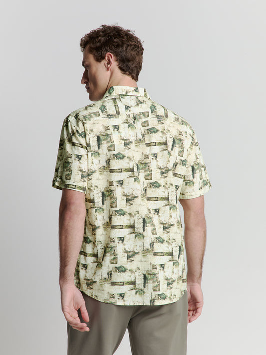 Shirt Short Sleeve Allover Printed - 27490310