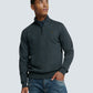 Pullover Half Zip 2 Coloured Melang - N2185