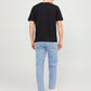 JORCOBIN TEE SS CREW NECK LN - 12250411