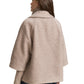 bouclé cape jacket - 1046602