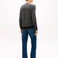 PIMA CTN CASH HERRINGBONE CREW - MW0MW41319
