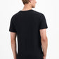 T-Shirt Crewneck Relief Jacquard Bl - 29360791