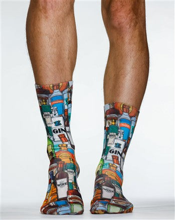 Men Socks HARD DRINKS - 2010-04834-502