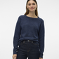 VMDOFFY LS O-NECK BLOUSE GA NOOS - 10201022