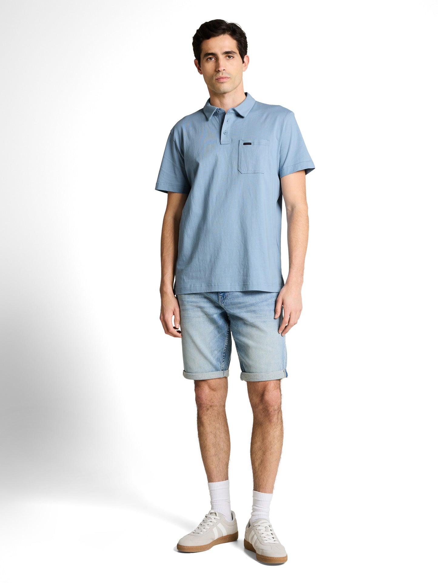 detailed jersey polo - 1050200