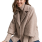 bouclé cape jacket - 1046602