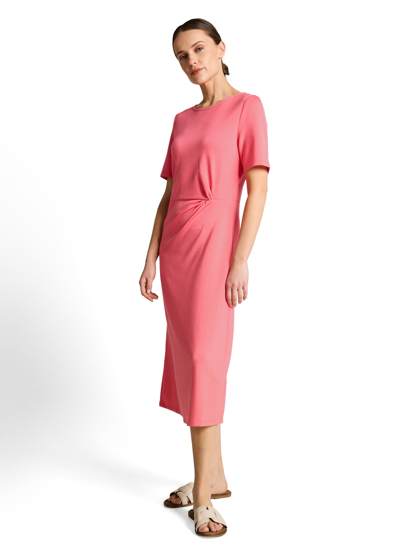 dress with knotted waist detai - 1049859