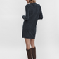 VMDOFFY LS O-NECK DRESS GA NOOS - 10215523