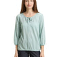 T-shirt striped blouse with st - 1050842