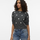 VMDOFFY INTARSIA 2/4 O-NK PULLOVER - 10330793