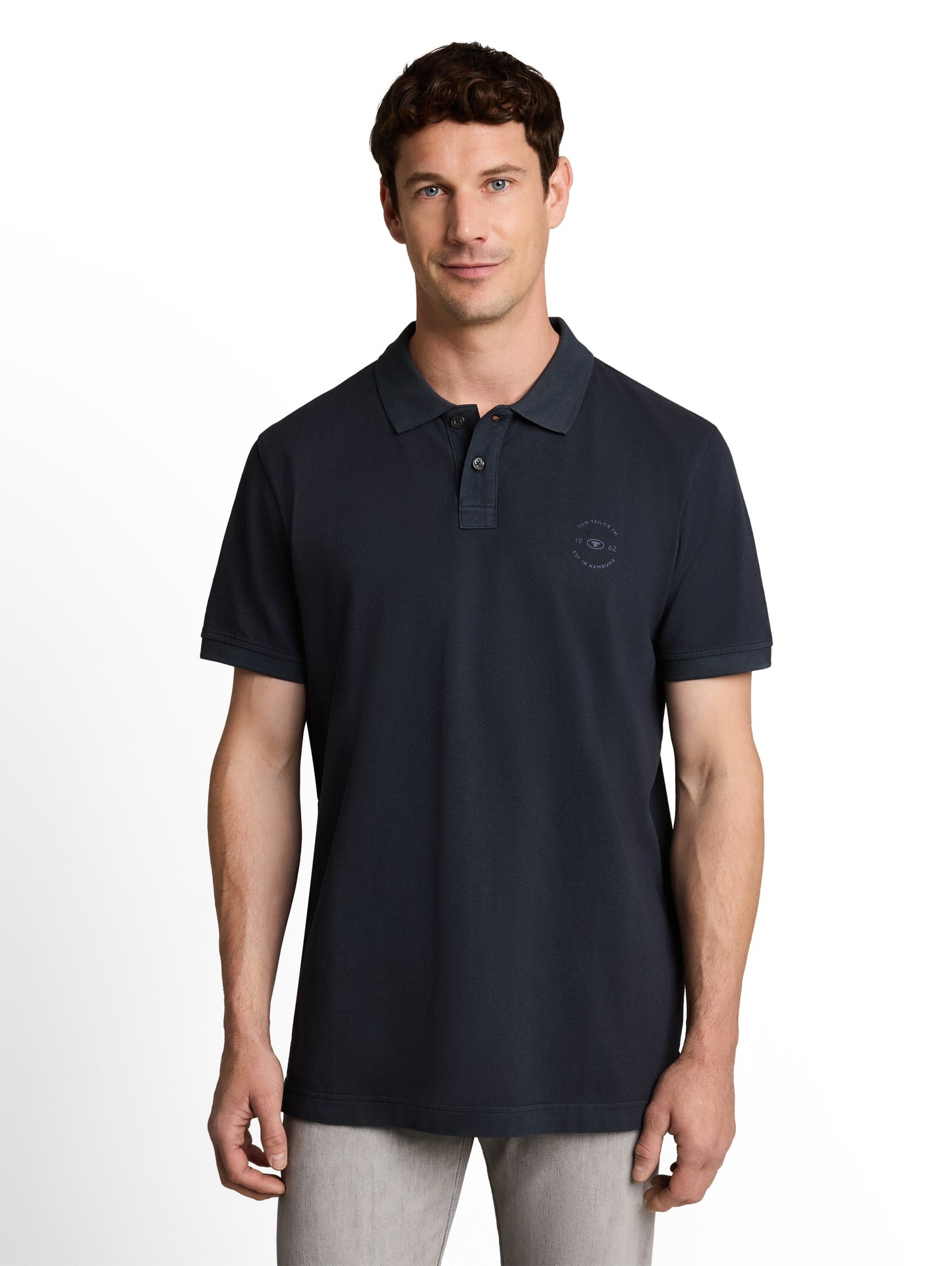garment dye polo - 1055245